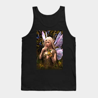 Fairy princess and butterfly fantasy artwork Tank Top